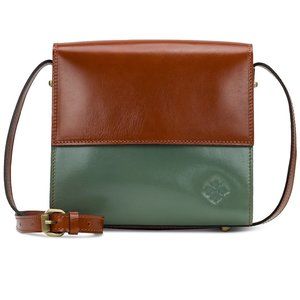 Patricia Nash Lavino Small Leather Flap Crossbody